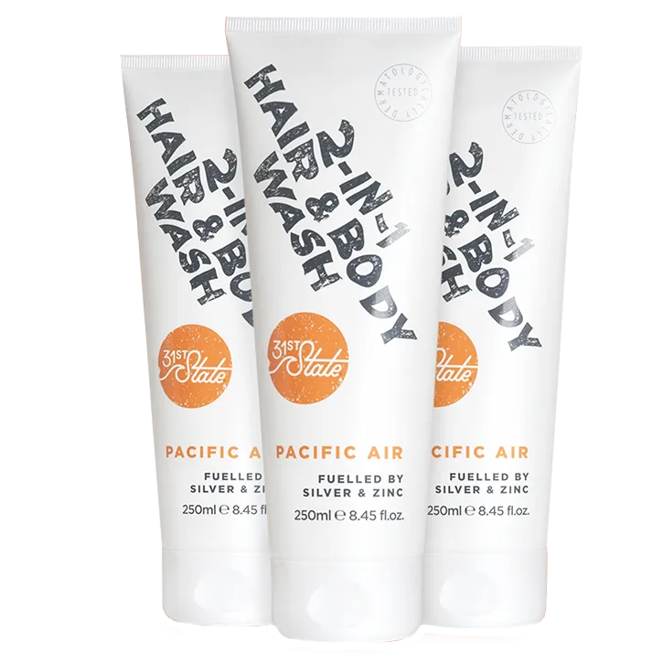 3 x 2-in-1 Hair & Body Wash