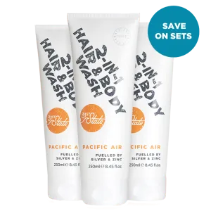 3 x 2-in-1 Hair & Body Wash