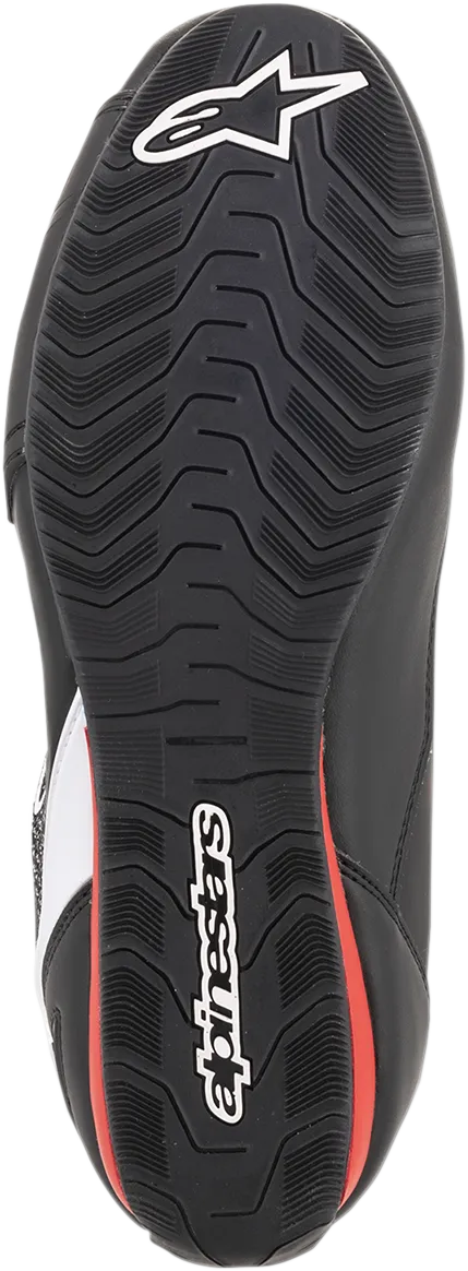 ALPINESTARS Faster-3 Rideknit Shoes - Black/White/Red - US 11.5 2510319123-11.5