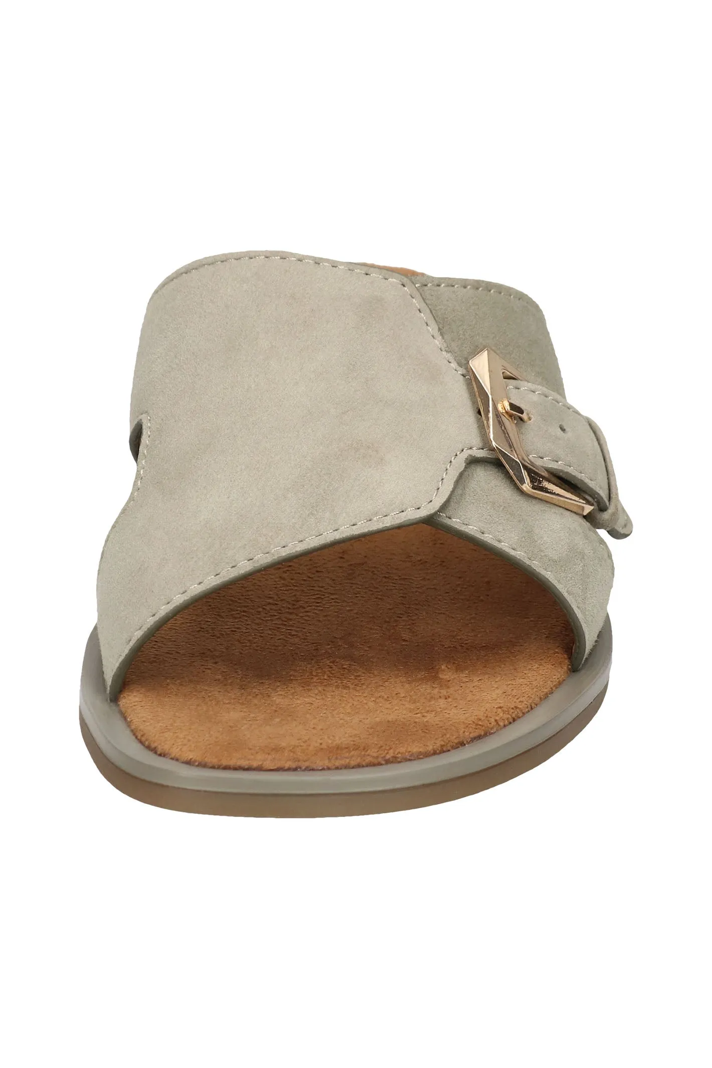 Bagatt D31-AK590-3400 Dark Green Suede Mule Sandal
