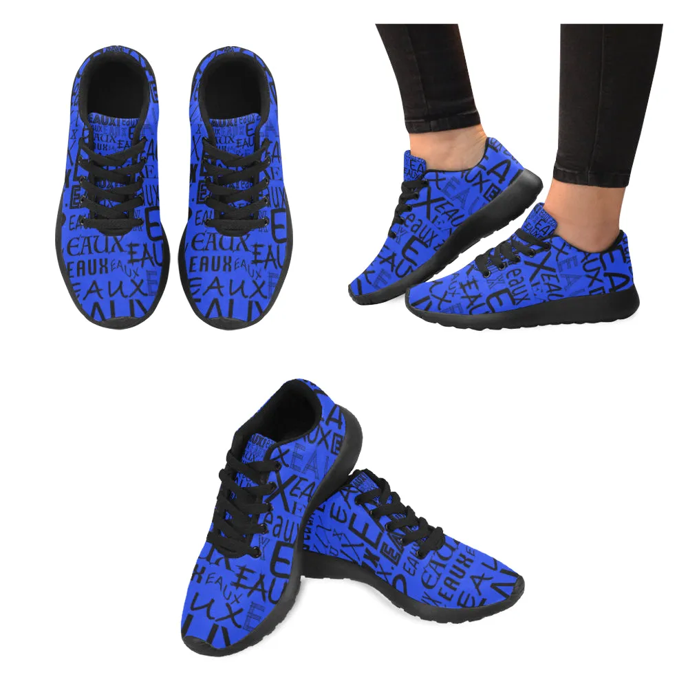 BLACK ALLEAUXVER KIDS RUNNING SHOES