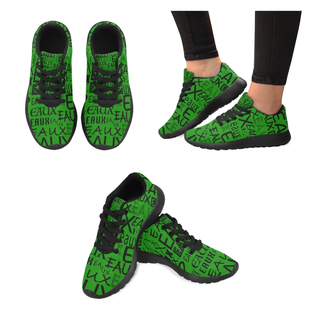 BLACK ALLEAUXVER KIDS RUNNING SHOES