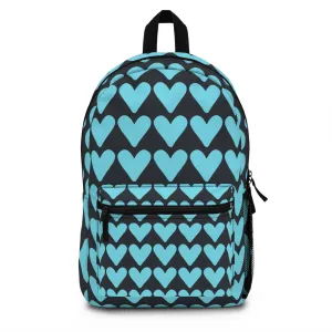 Blue Hearts Durable Waterproof Backpack