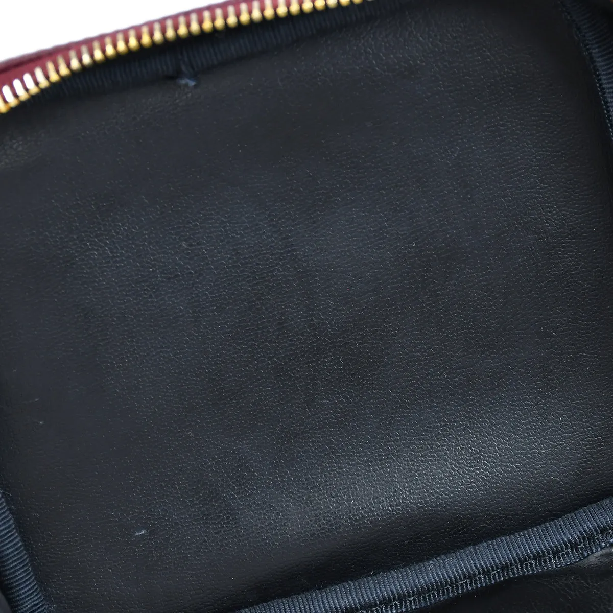 Chanel 1994-1996 Timeless Vanity Handbag Bordeaux Caviar
