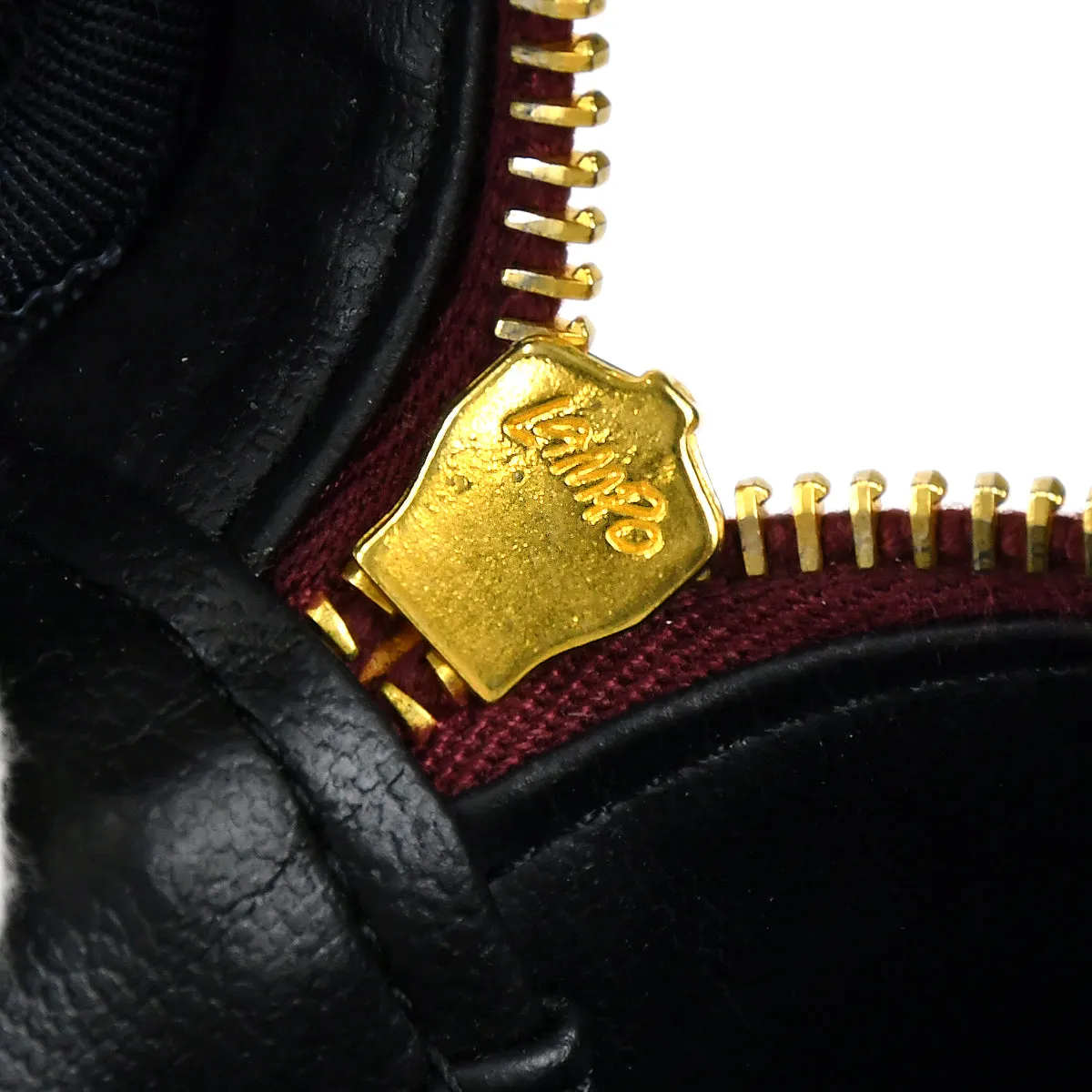 Chanel 1994-1996 Timeless Vanity Handbag Bordeaux Caviar