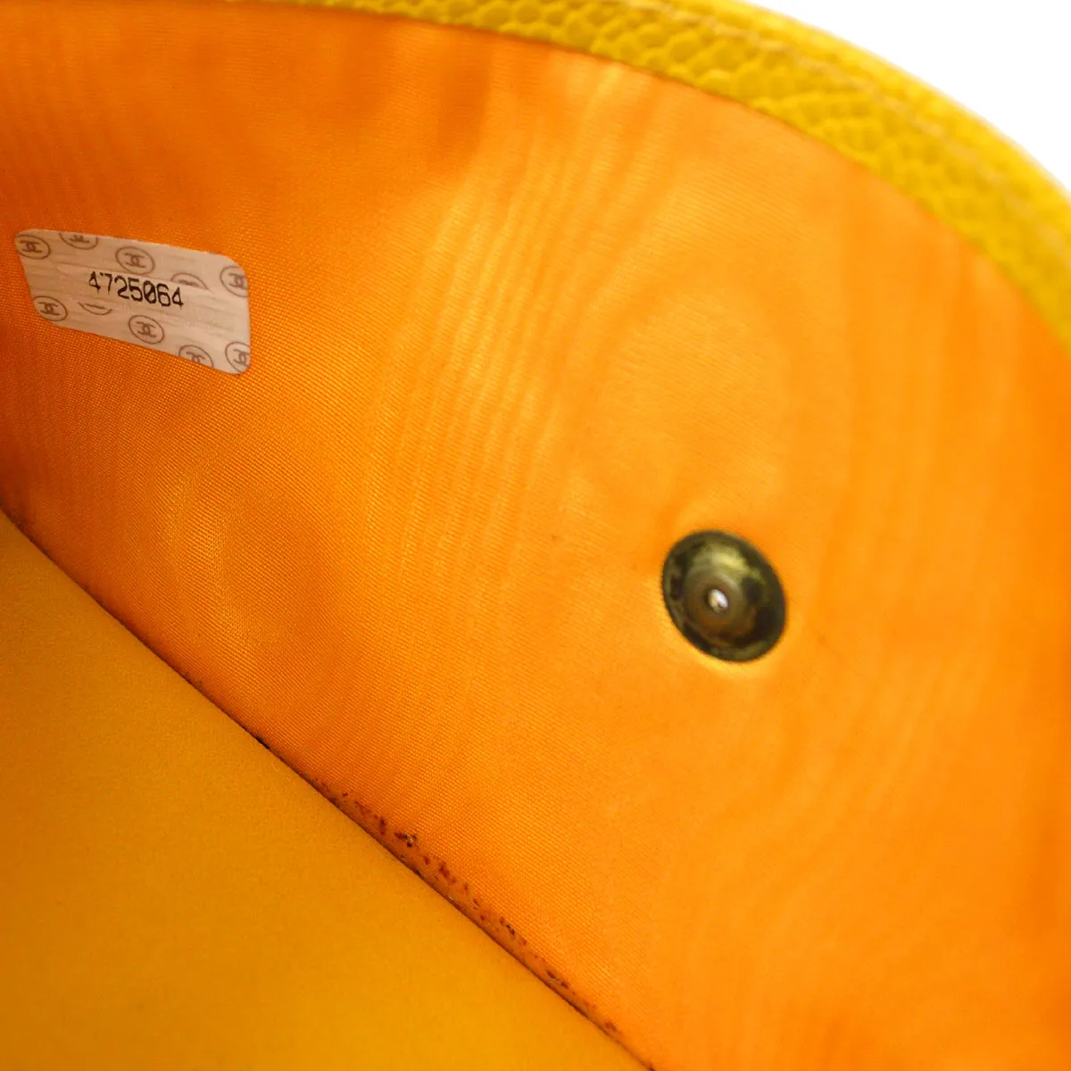 CHANEL 1996-1997 Timeless WOC Yellow Caviar