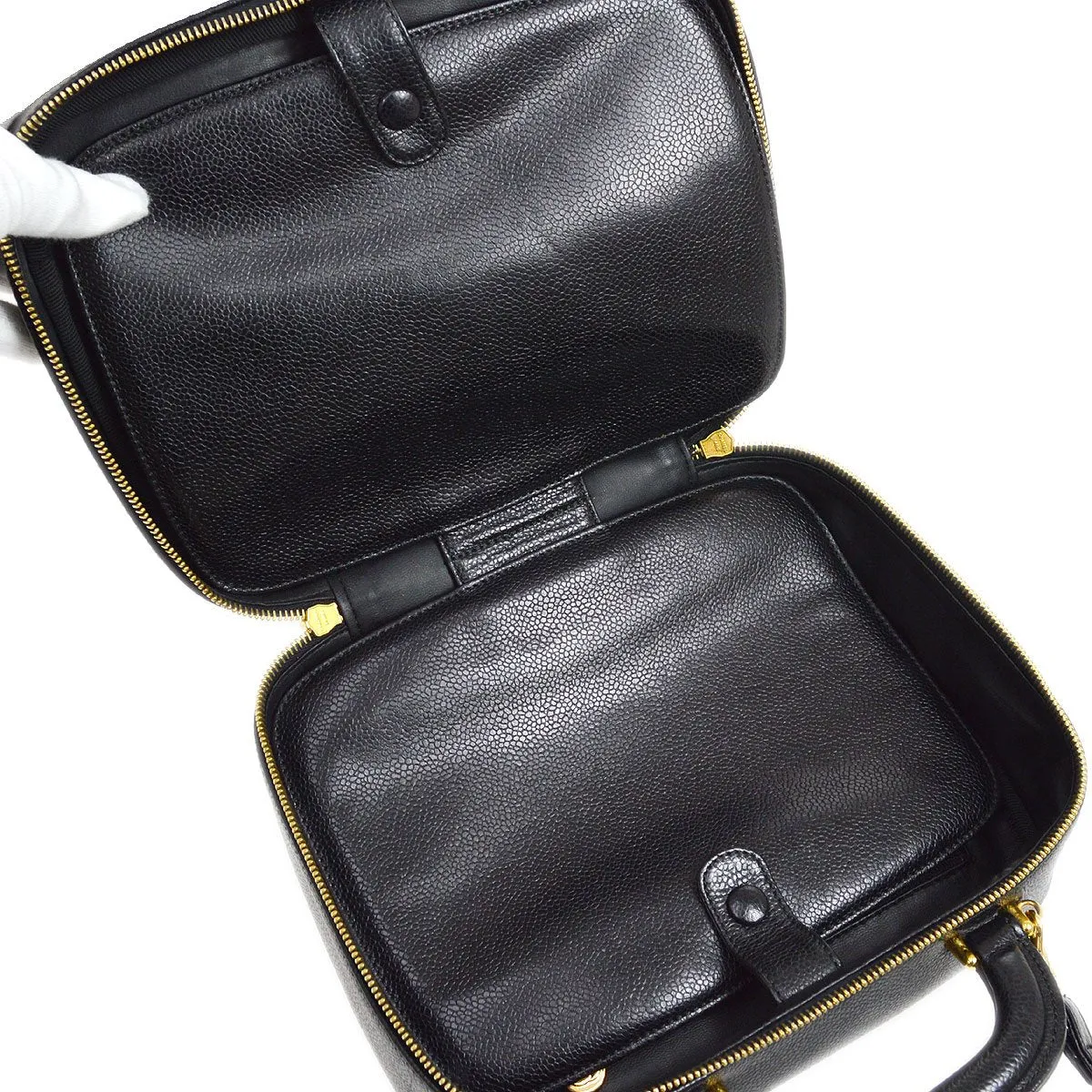 CHANEL 1997-1999 Timeless Lunch Box Vanity Medium