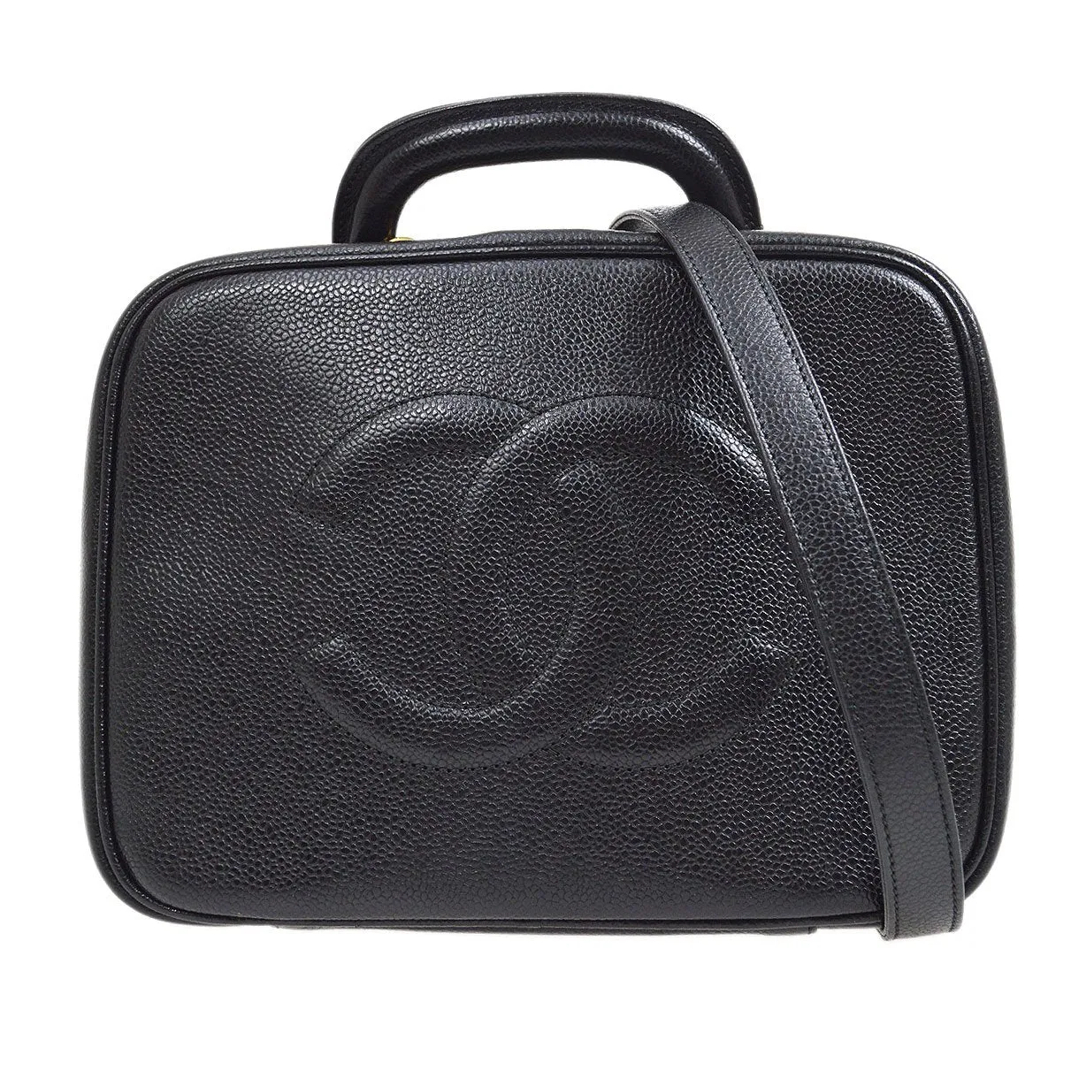 CHANEL 1997-1999 Timeless Lunch Box Vanity Medium