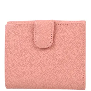 Chanel 2003-2004 Pink Caviar Timeless Bifold Wallet