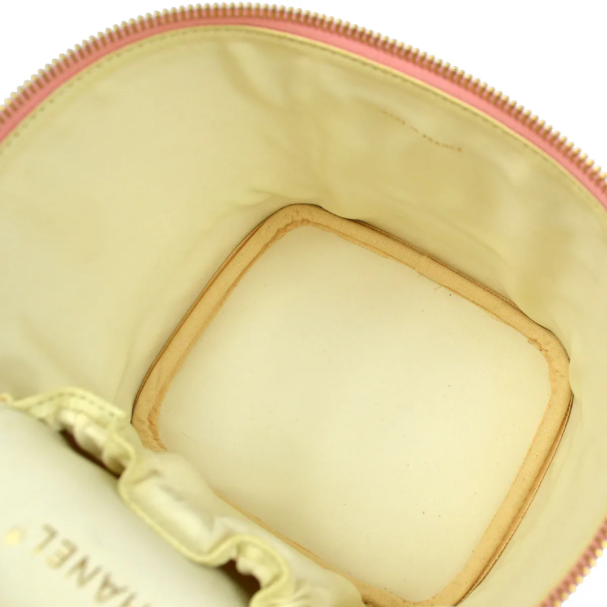 CHANEL 2003-2004 Timeless Vanity Handbag Pink Caviar AK36830k