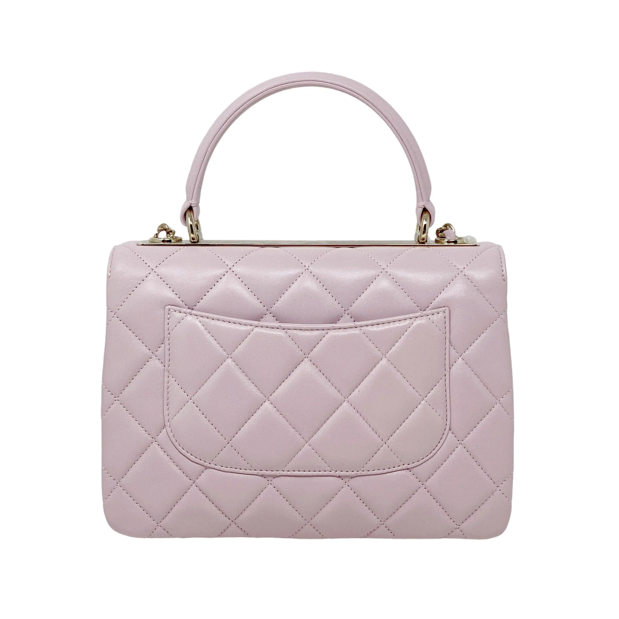 Chanel 21P Pink Medium Trendy Flap