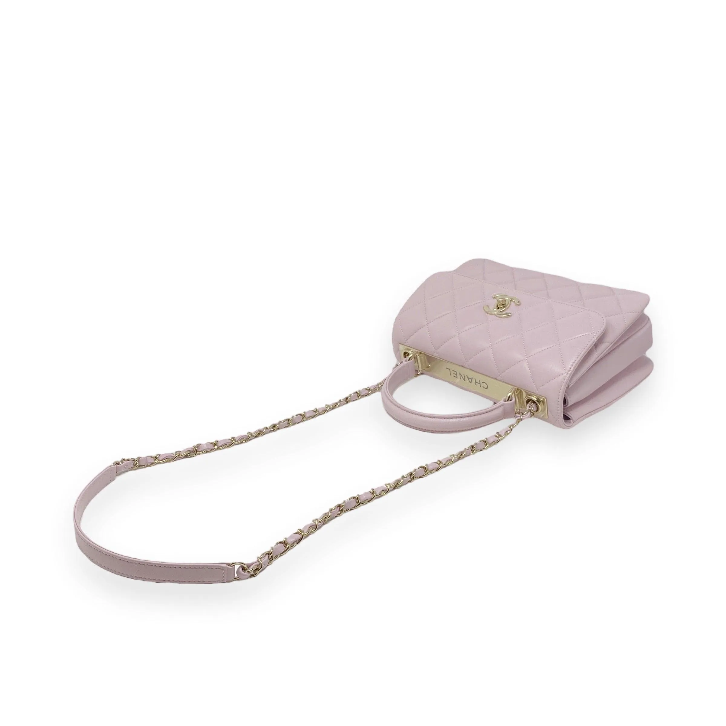 Chanel 21P Pink Medium Trendy Flap