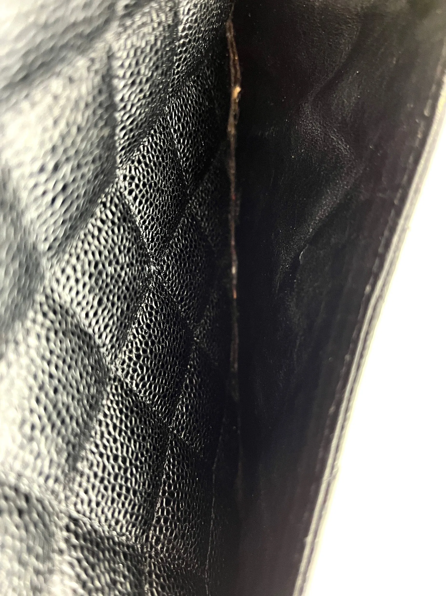 CHANEL Black Timeless Caviar Leather Bowler Bag