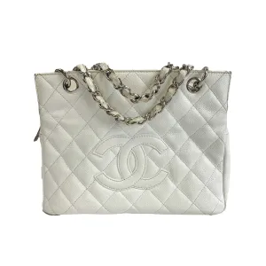 CHANEL - Petite Timeless Tote Caviar Quilted CC Medium Tote / Shoulder Bag