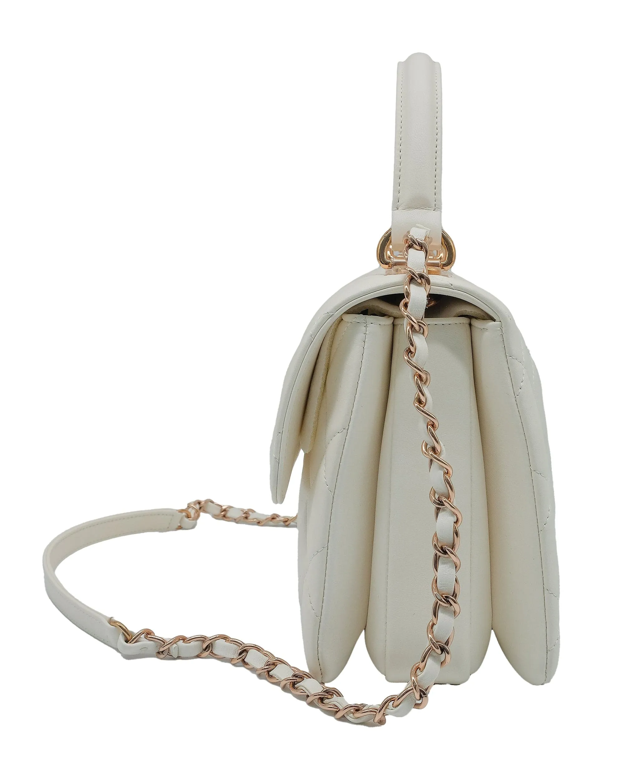 Chanel Trendy White lambskin  RGH RJC3254