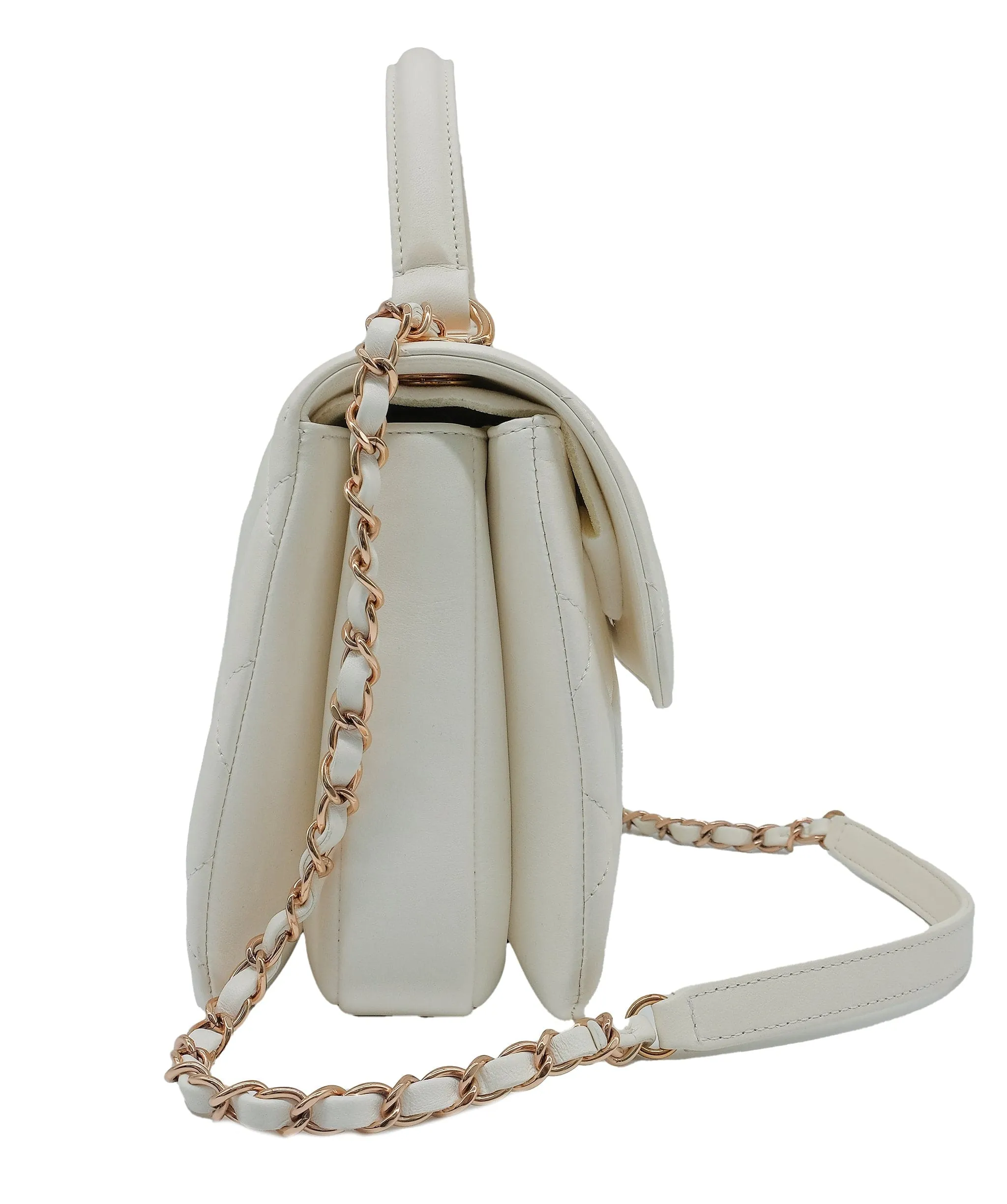 Chanel Trendy White lambskin  RGH RJC3254