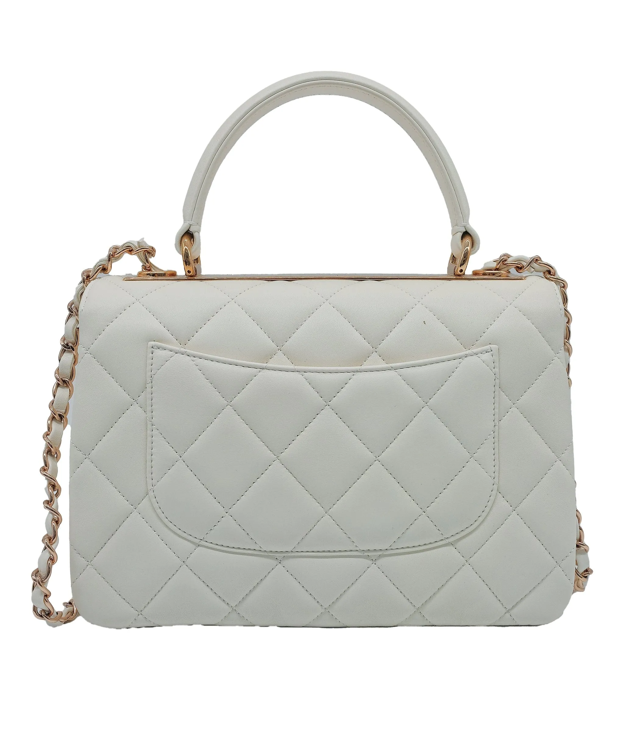 Chanel Trendy White lambskin  RGH RJC3254