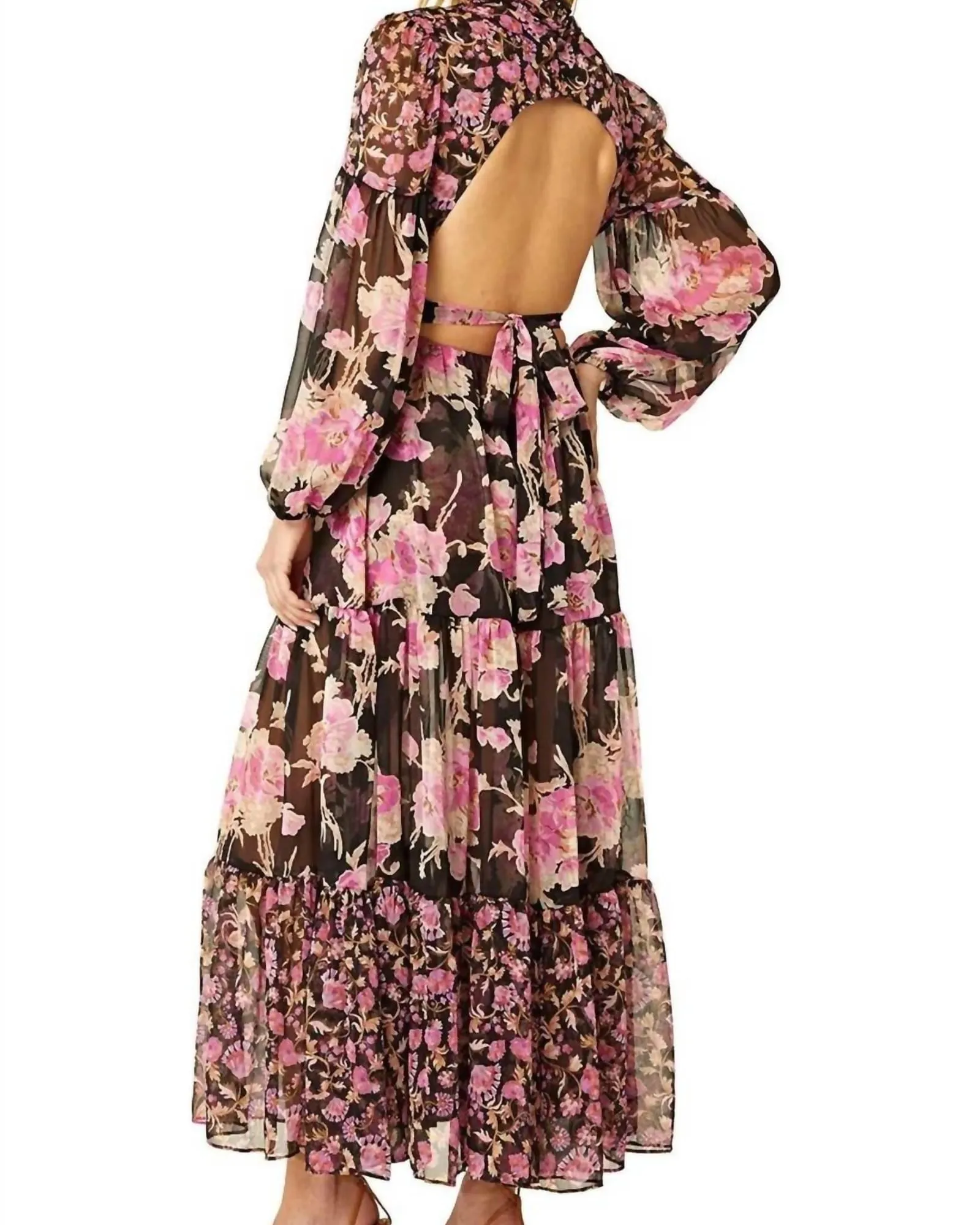 Charlotta Dress In Rosetta Mix | Rosetta Mix