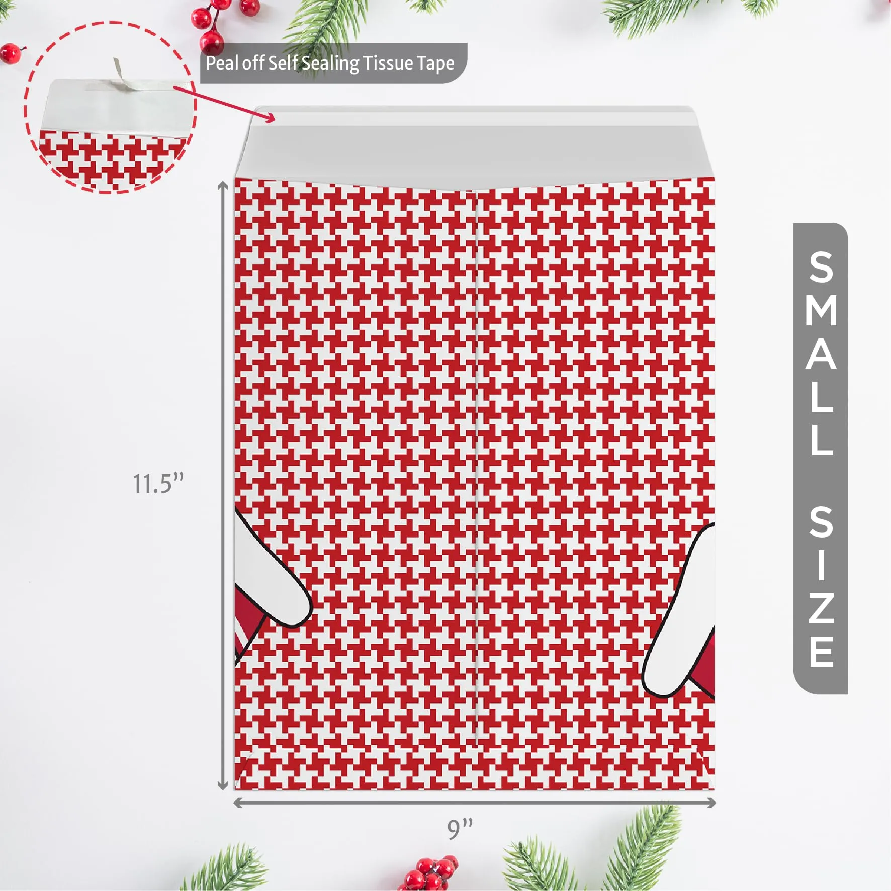 Christmas Gift Wrapping Small Envelopes