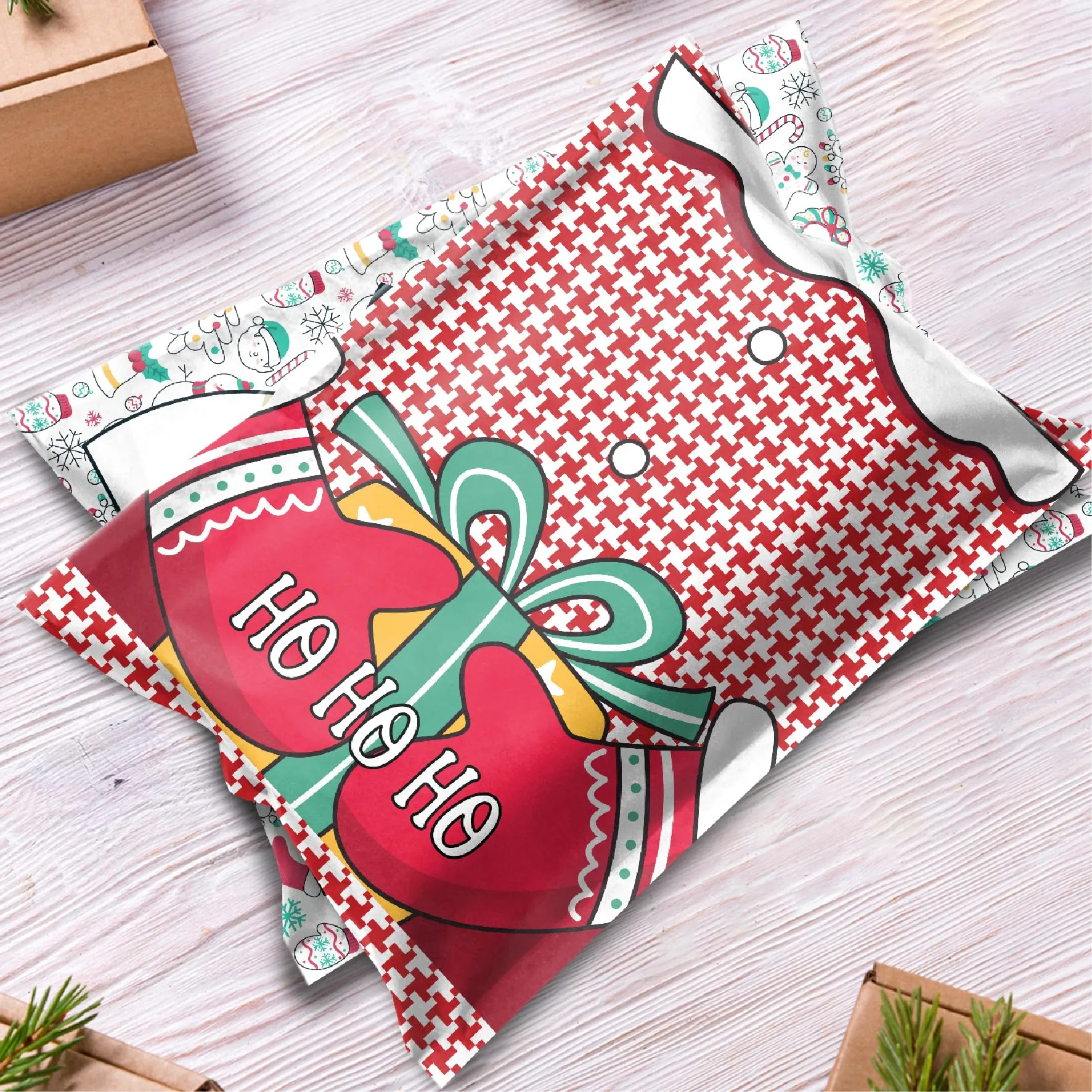 Christmas Gift Wrapping Small Envelopes