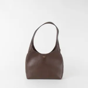 Coach Dark Brown Brooklyn Shoulder Bag