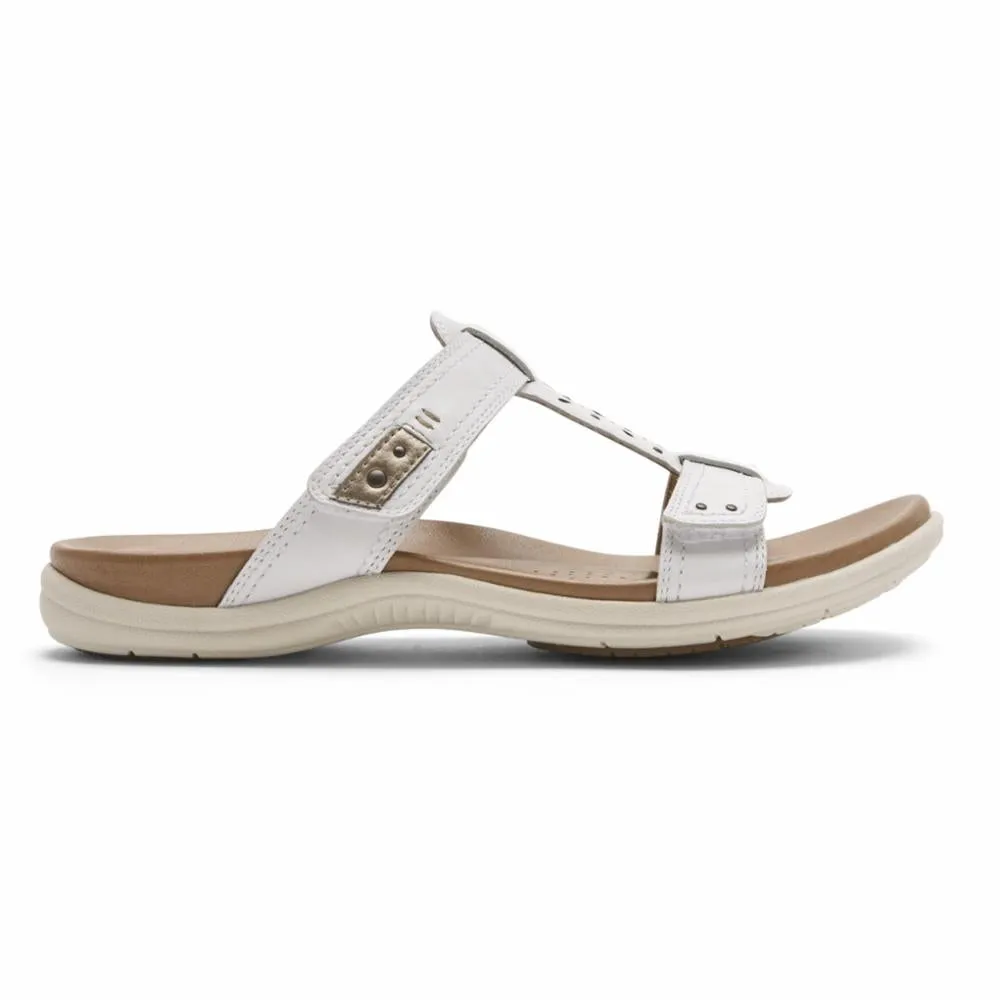 Cobb Hill RUBEY SLIDE WHITE/PEWTER