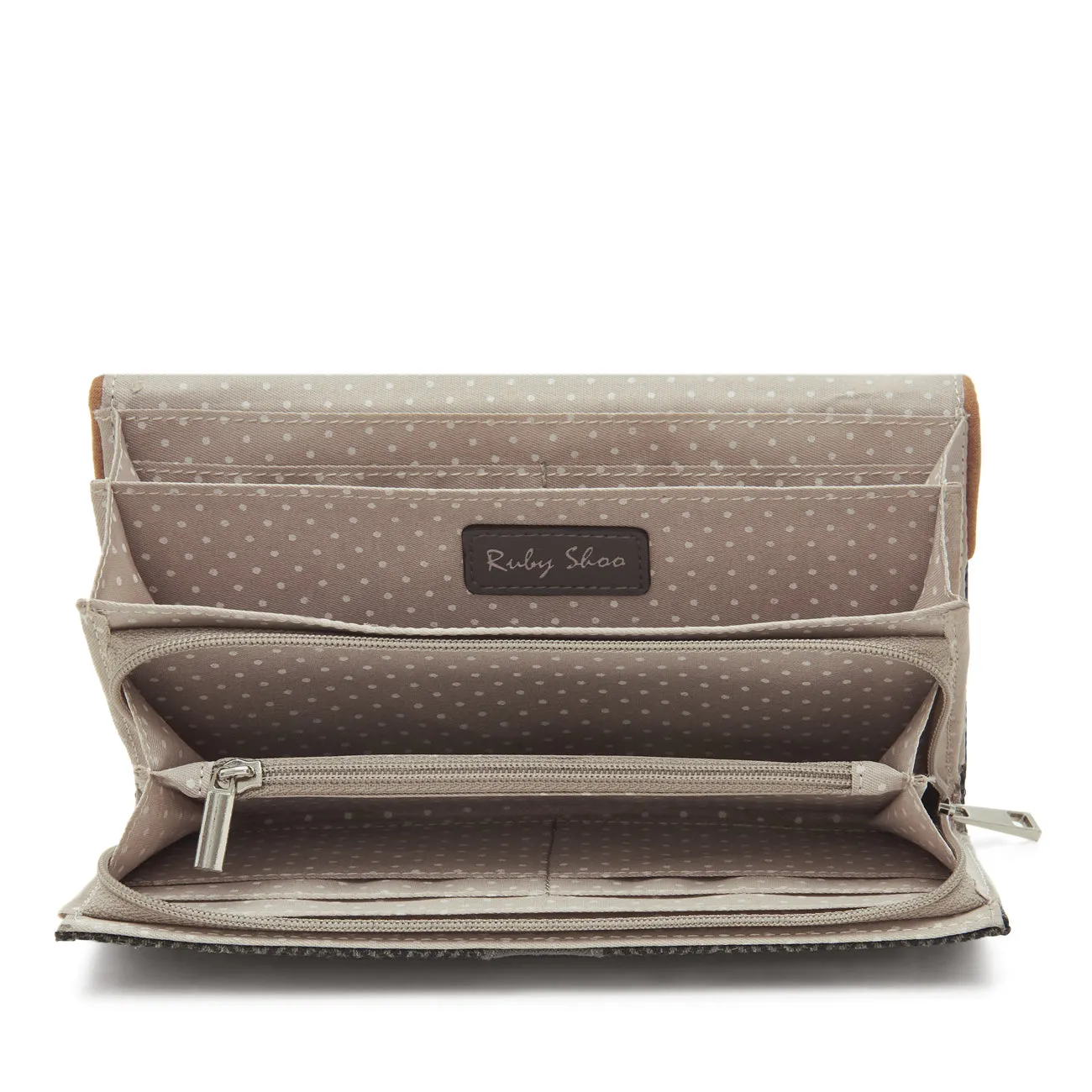 Como Grey Purse Wallet (Matches Dee Belfast) by Ruby Shoo