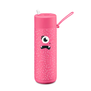 Frank Green Frankster Drink Bottle 595ml - Neon Pink/Piper