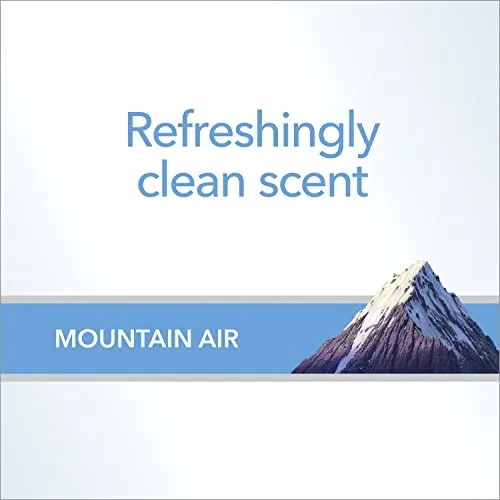 Glad Protection Series ForceFlex Plus Drawstring Mountain Air Odor Shield With Clorox 13 Gallon 1/90ct