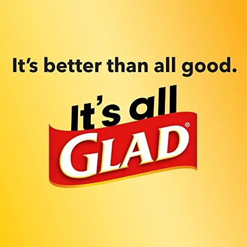 Glad Protection Series ForceFlex Plus Drawstring Mountain Air Odor Shield With Clorox 13 Gallon 1/90ct