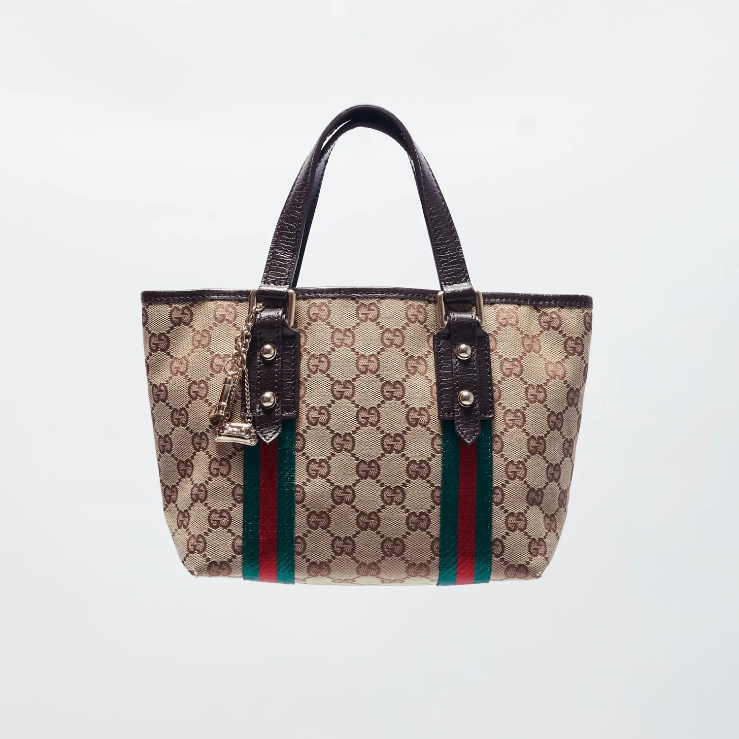 GUCCI MONOGRAM HAND BAG