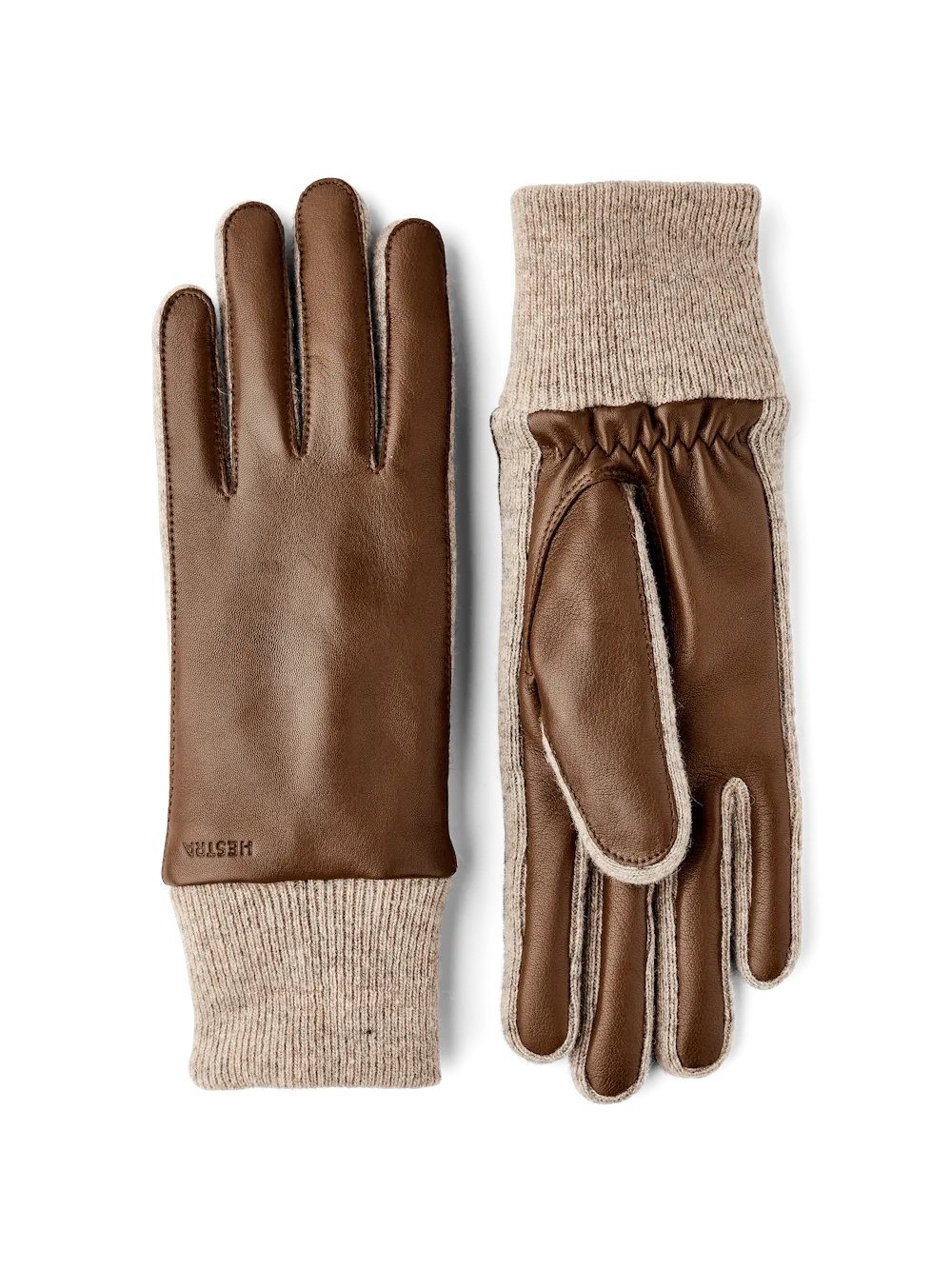 Hestra Jeanne Gloves in Light Brown