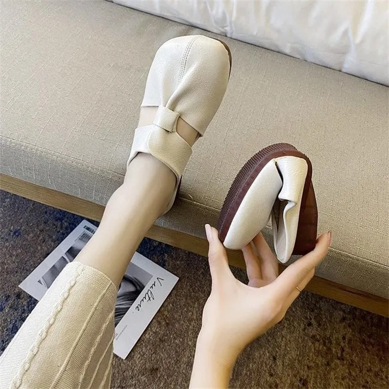 🔥Hot Sale 49% Off🔥Plus-size Cut-Out Design Flat Mules