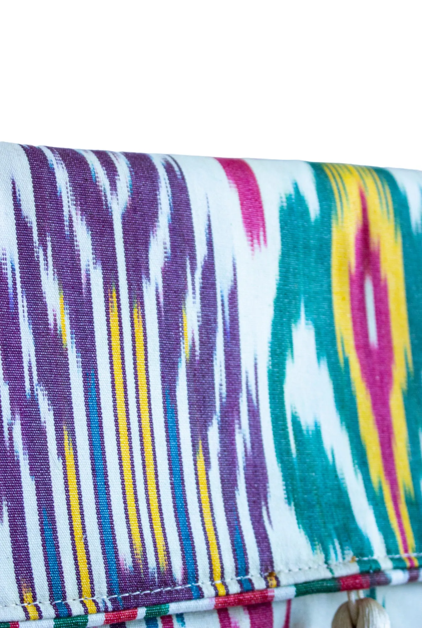 Ikat Clutch Bag Vibrant