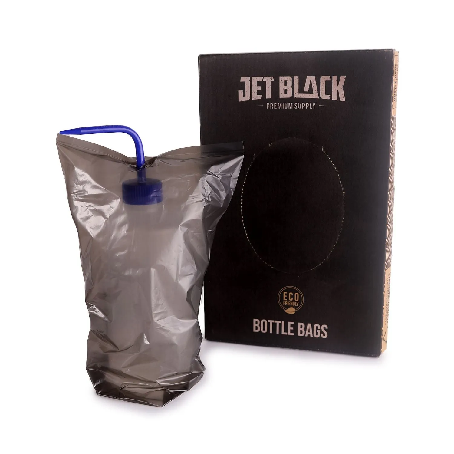 Jet Black Supply Bottle Bags