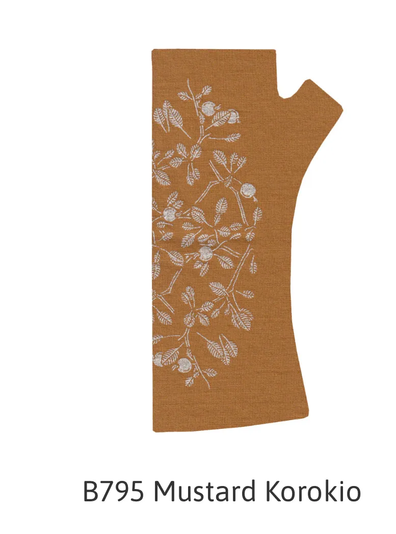 Kate Watts Merino Fingerless Gloves Regular Length