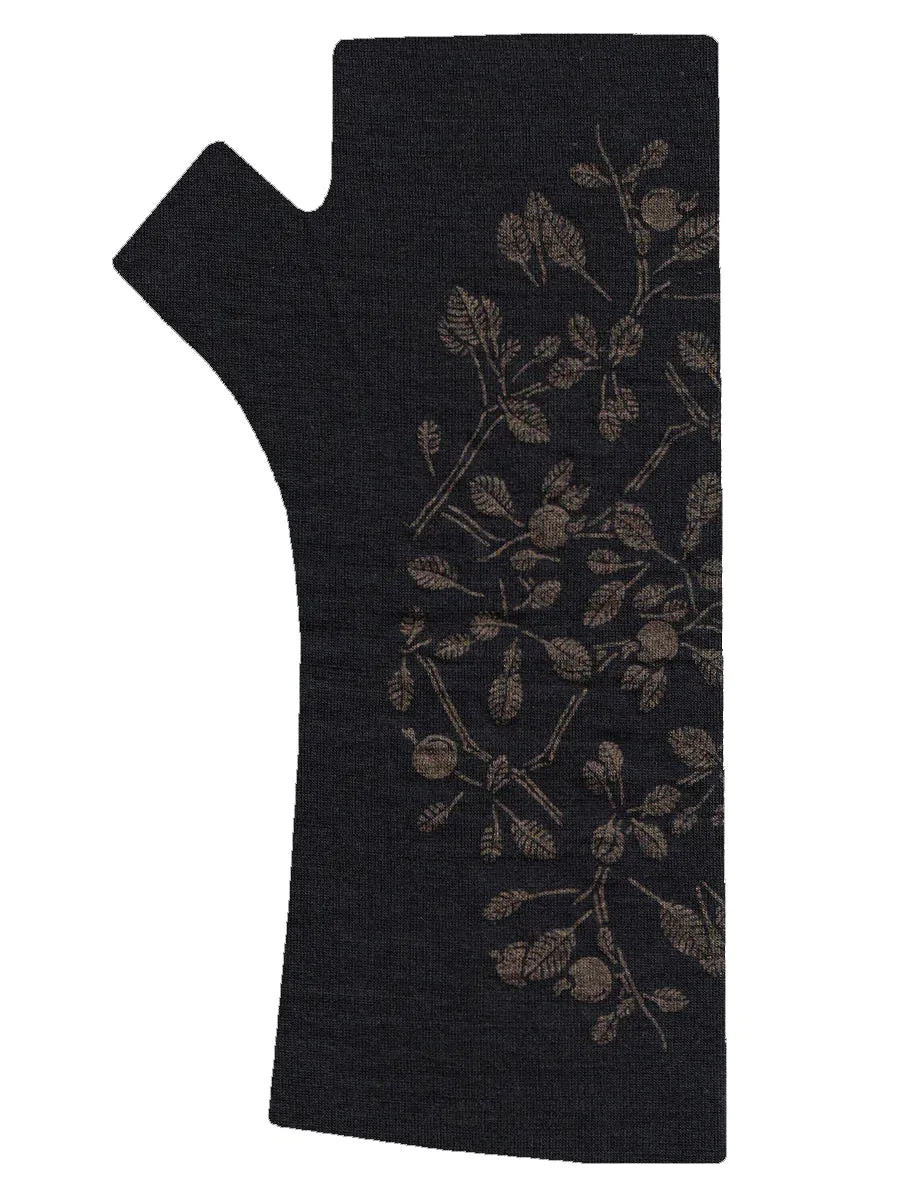 Kate Watts Merino Fingerless Gloves Regular Length