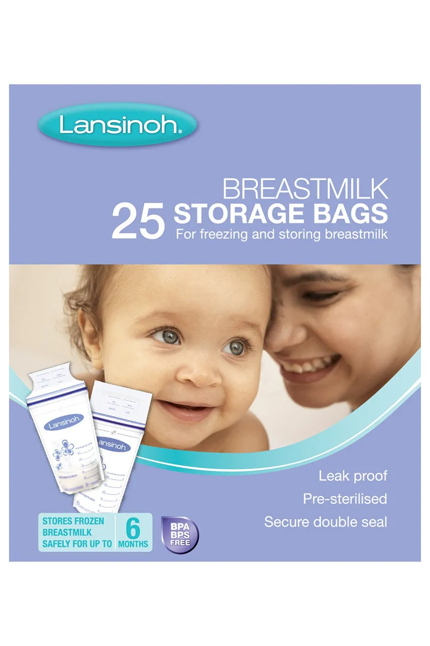 LANSINOH Milk Storage Bags 25s