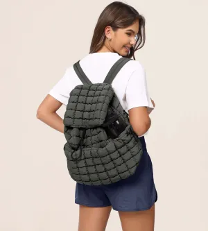 Lightweight Quilted Backpack