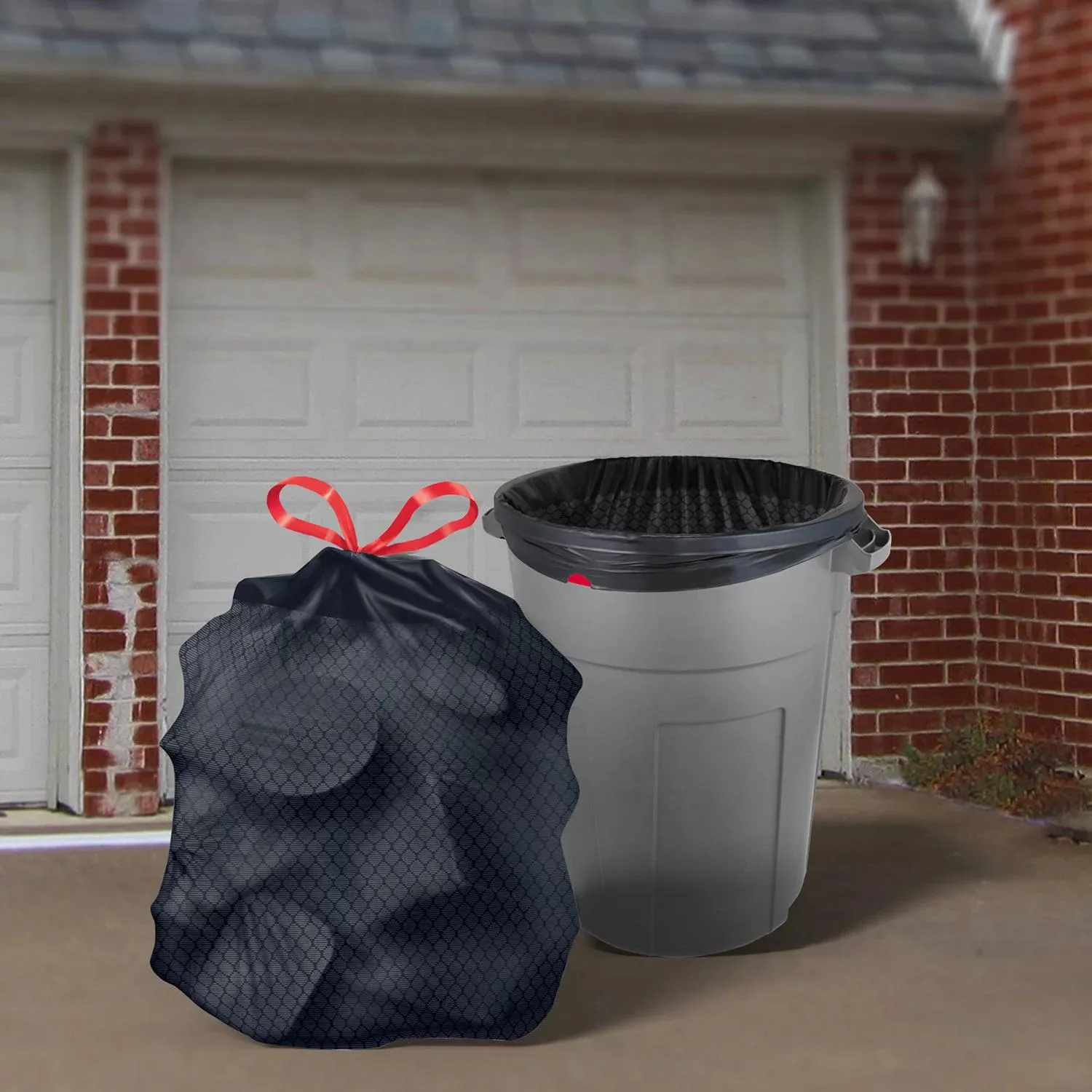 Member's Mark Power Flex 33 Gallon Trash Bags, Lavender, 90 ct.