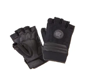 Men's Tobin Fingerless Gloves -Black NLA