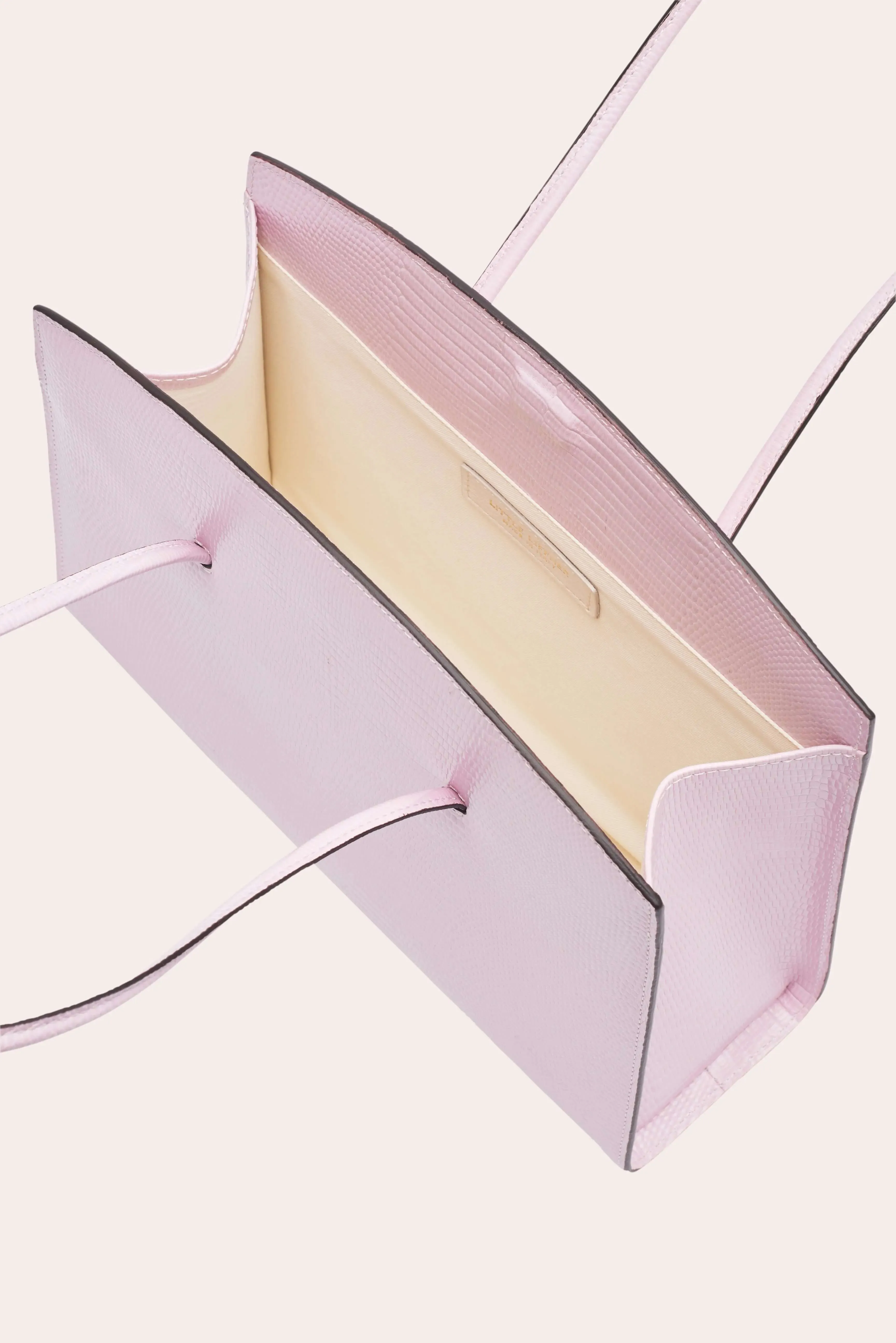 Minimal Tote Pink Lizard
