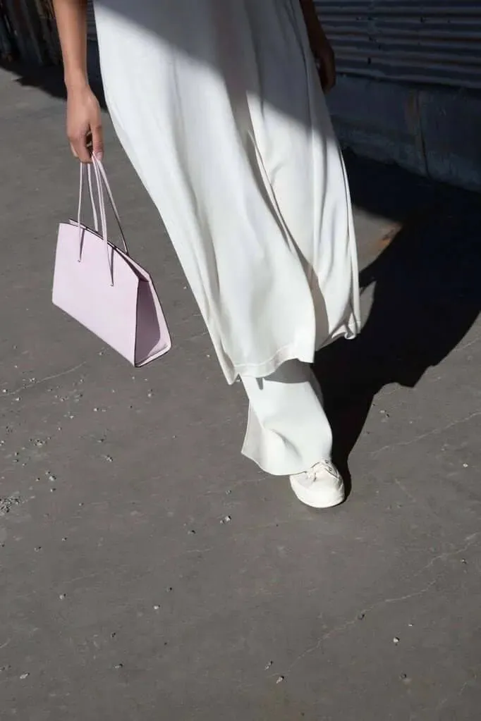 Minimal Tote Pink Lizard