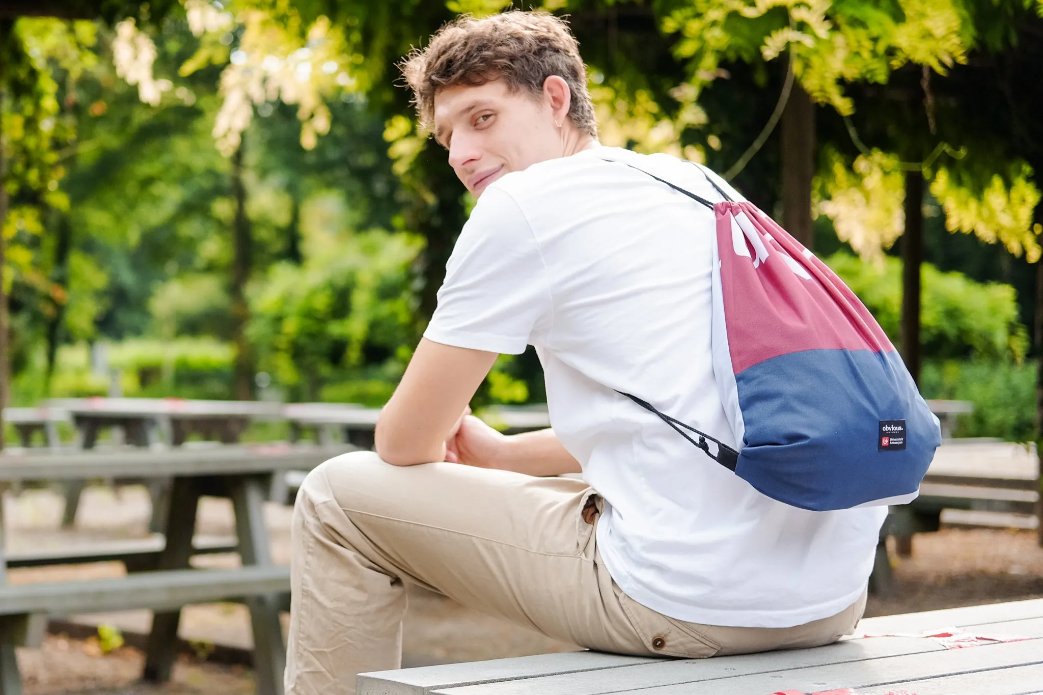 Obvious x UAntwerp | Drawstring bag