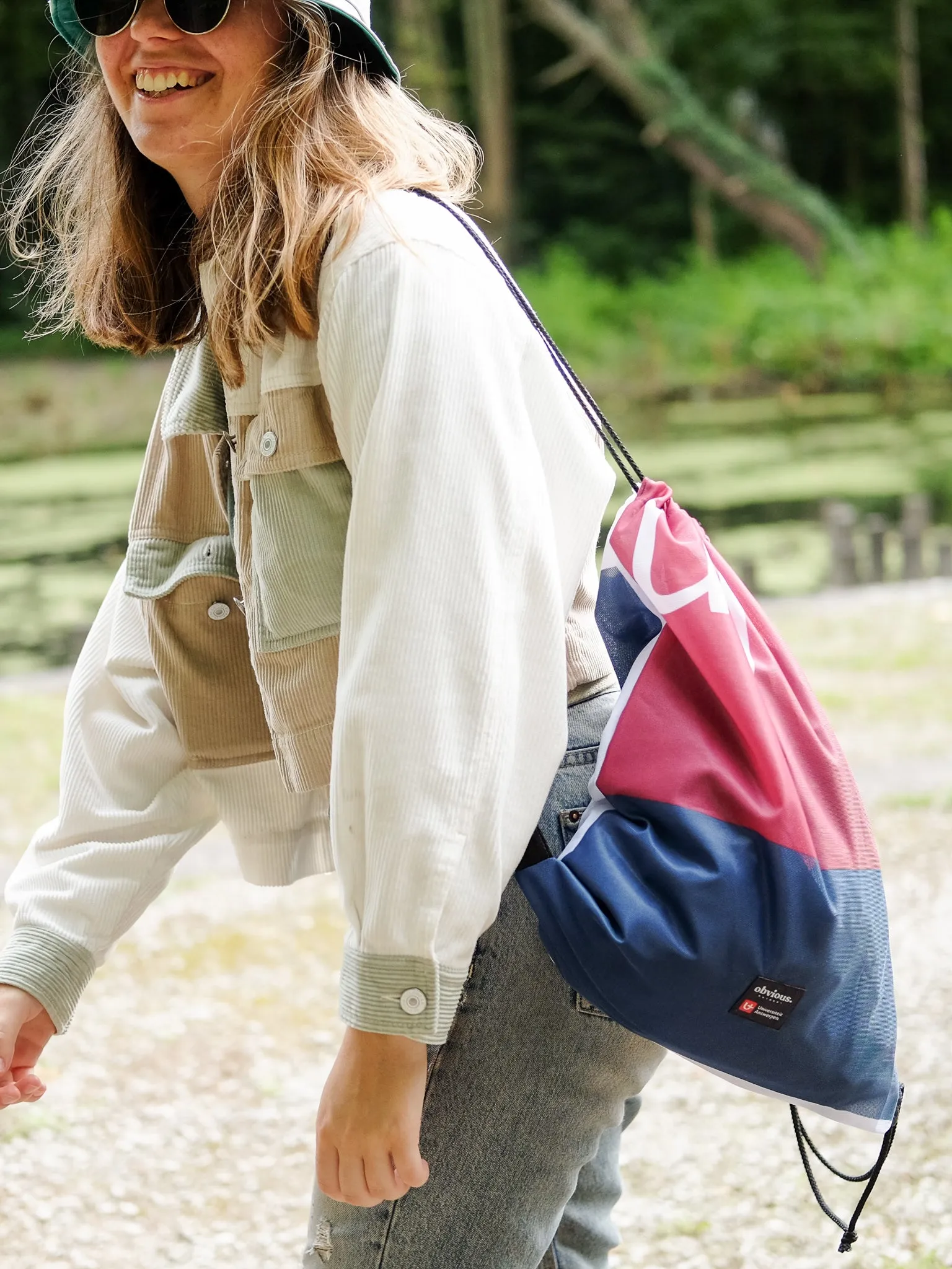 Obvious x UAntwerp | Drawstring bag