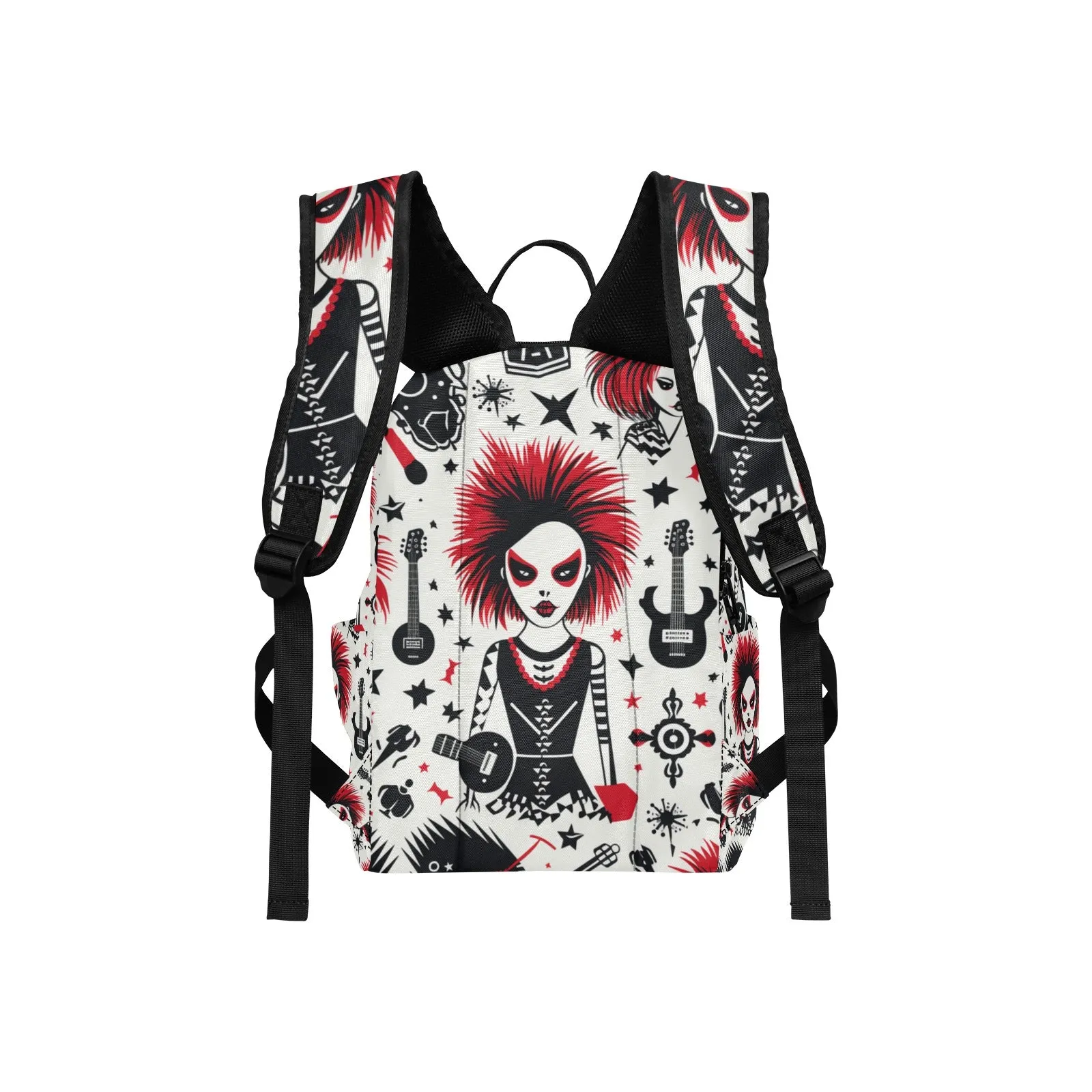 Punk Rock Girl Lightweight Casual Backpack