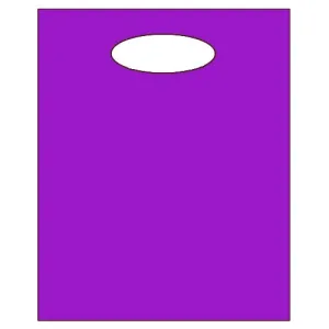 Purple Party Loot Bags | 8 Count