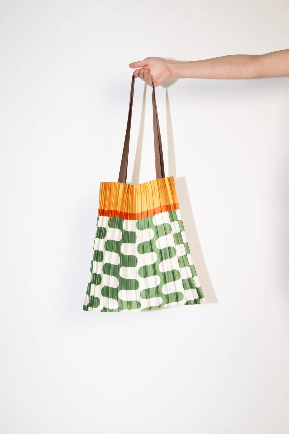Satin Pleated Bag Cetara