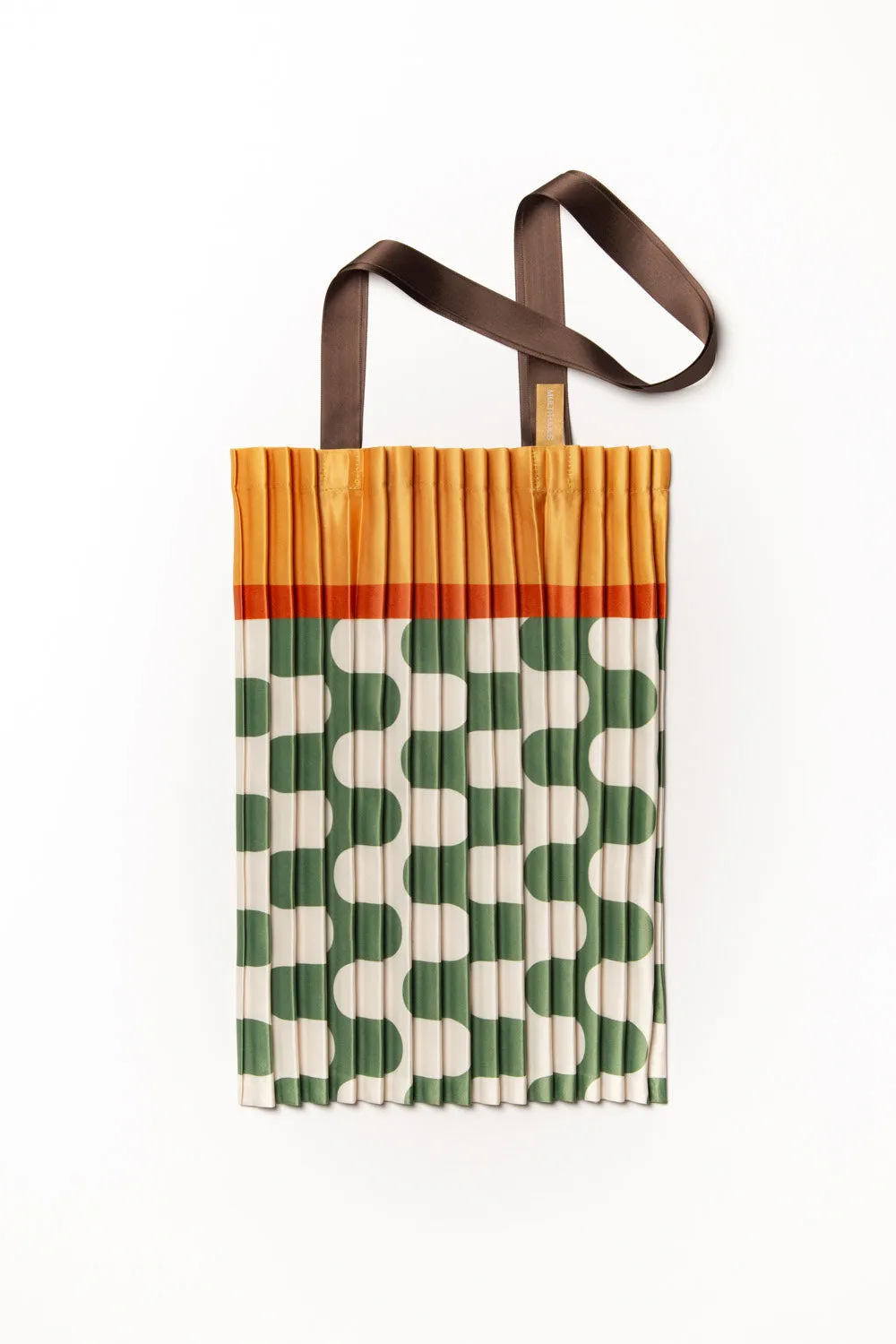 Satin Pleated Bag Cetara