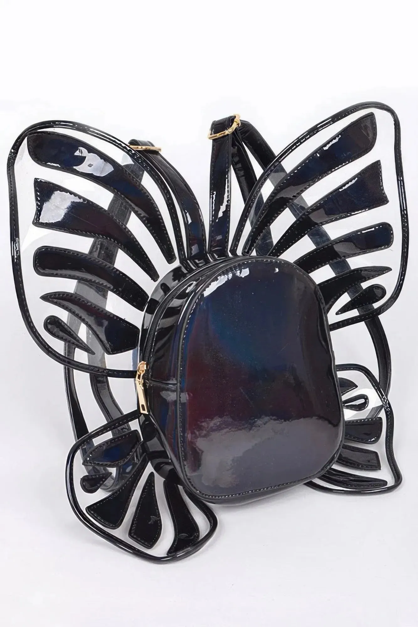 Shiny Butterfly Inspired Unique Backpack